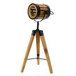 Zdjęcie do “Lampa na trójnogu ze stali chromowanej 65cm”.