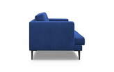Zdjęcie do “Sofa 3-osobowa granatowa na czarnych nogach BLUVEL 86 210X90X76CM”.