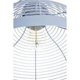 Zdjęcie do “Lampa metalowa wisząca w kolorze szarym 35*28CM”.