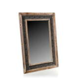 Zdjęcie do “Lustro drewniane w kolorze brązowym 60x2,5x84,5cm”.