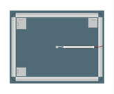 Zdjęcie do “Lustro LED 60x90cm ścienne prostokątne bez ramy z podświetleniem z włącznikiem”.