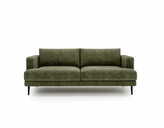 Zdjęcie do “Sofa dwuosobowa Luxe 2 khaki z metalowymi nogami ”.