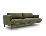 Zdjęcie do “Sofa trzyosobowa Luxe 3 khaki z metalowymi nogami”.