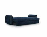 Zdjęcie do “Klasyczna sofa Nella z funkcją spania granatowa sztruks Tilia 77”.
