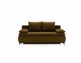 Zdjęcie do “Sofa z funkcją spania Mona khaki boucle z drewnianymi nogami”.