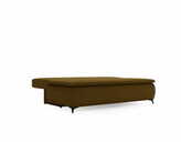Zdjęcie do “Sofa z funkcją spania Mona khaki boucle z drewnianymi nogami”.