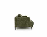 Zdjęcie do “Sofa trzyosobowa Luxe 3 khaki z metalowymi nogami”.