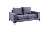Sofa 2-osobowa VERONA na metalowych nogach MILTON