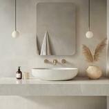 Zdjęcie do “Lustro  prostokątne z zaokrąglonymi rogami 70x100 CLEAR”.