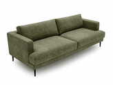 Zdjęcie do “Sofa trzyosobowa Luxe 3 khaki z metalowymi nogami”.