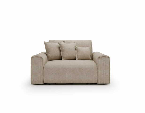 Fotel beżowy Venus rozkładany z funkcją spania Artico Beige
